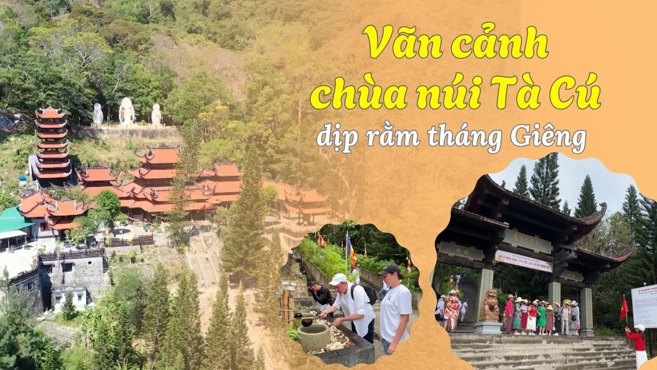 Vãn cảnh chùa núi Tà Cú dịp rằm tháng Giêng