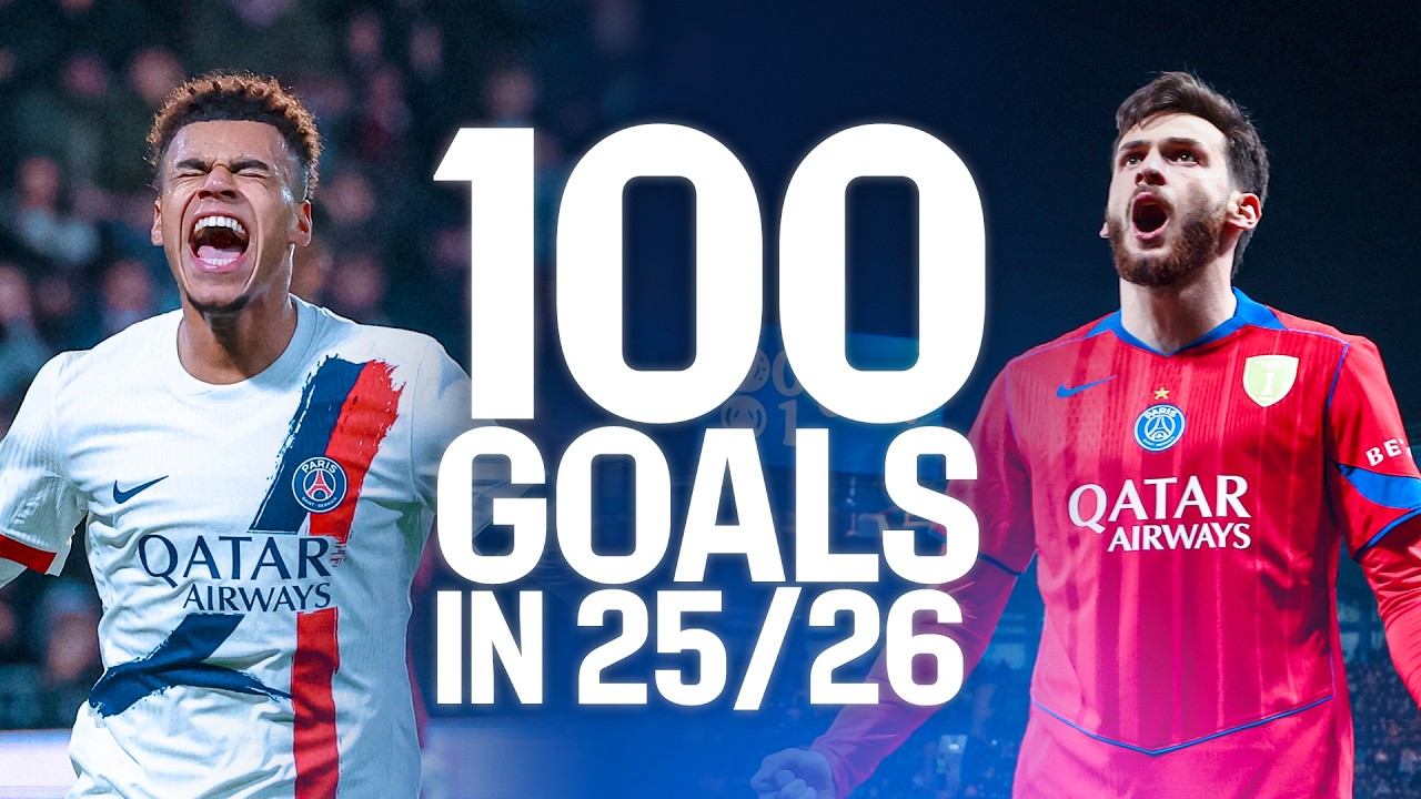 PSG 2025-2026 : d&eacute;j&agrave; 101 buts !