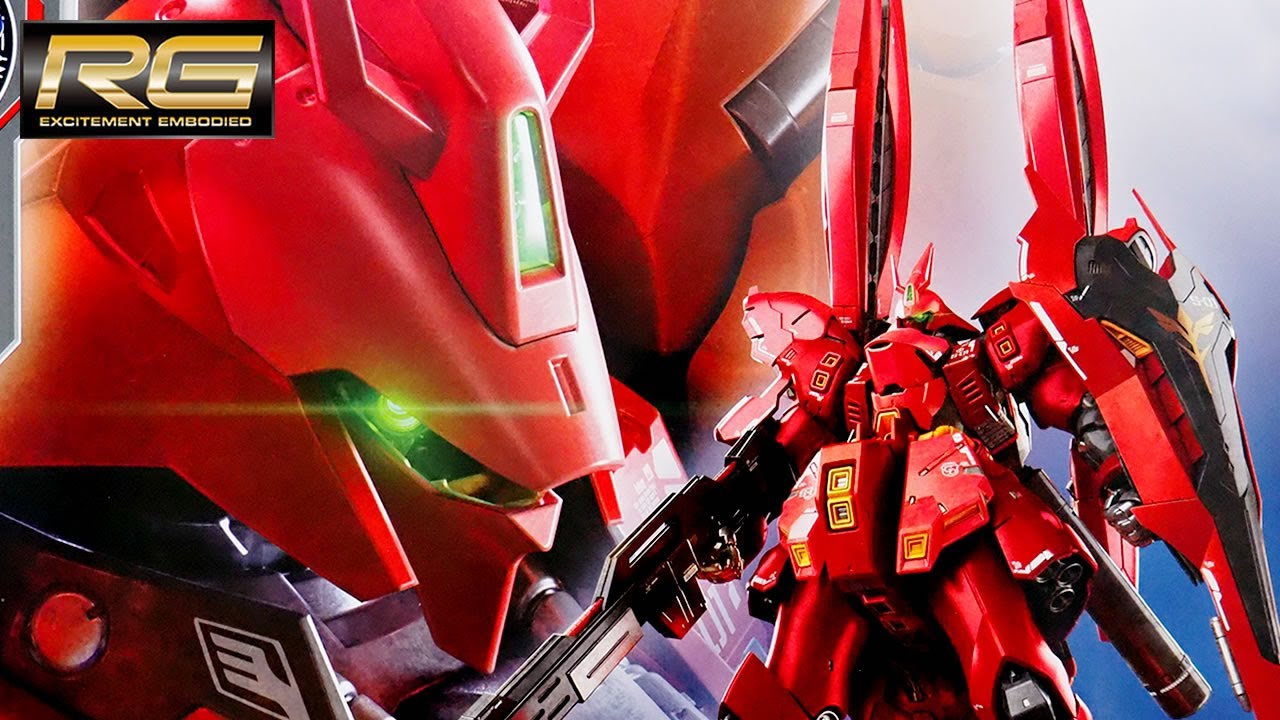 福岡サザビー4月発売 比較含む「RG 1/144 MSN-04FF サザビー（SAZABI / FUKUOKA GUNDAM SIDE-F）ダブルホーンファンネル」開封・組立・レビュー /逆襲のシャア