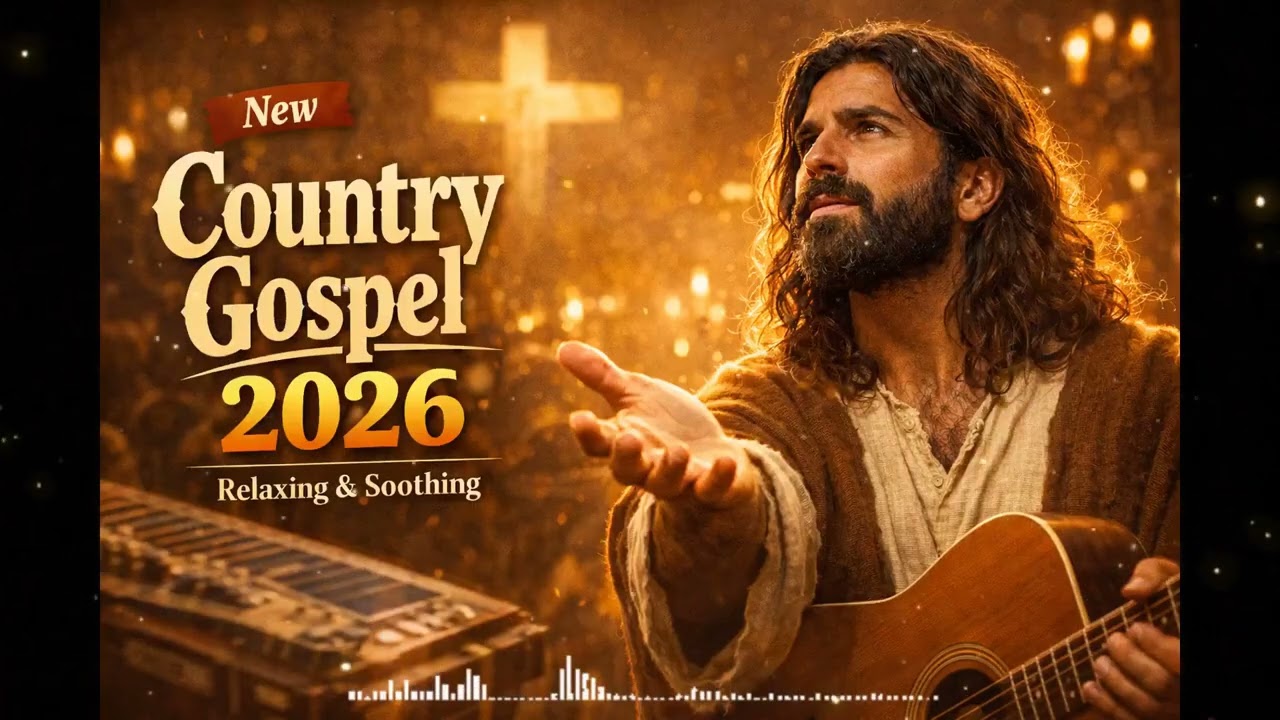 【𝑷𝑳𝑨𝒀𝑳𝑰𝑺𝑻】 Peaceful Country Gospel 2026 | 1 Hour Classic Hymns for Comfort & Rest