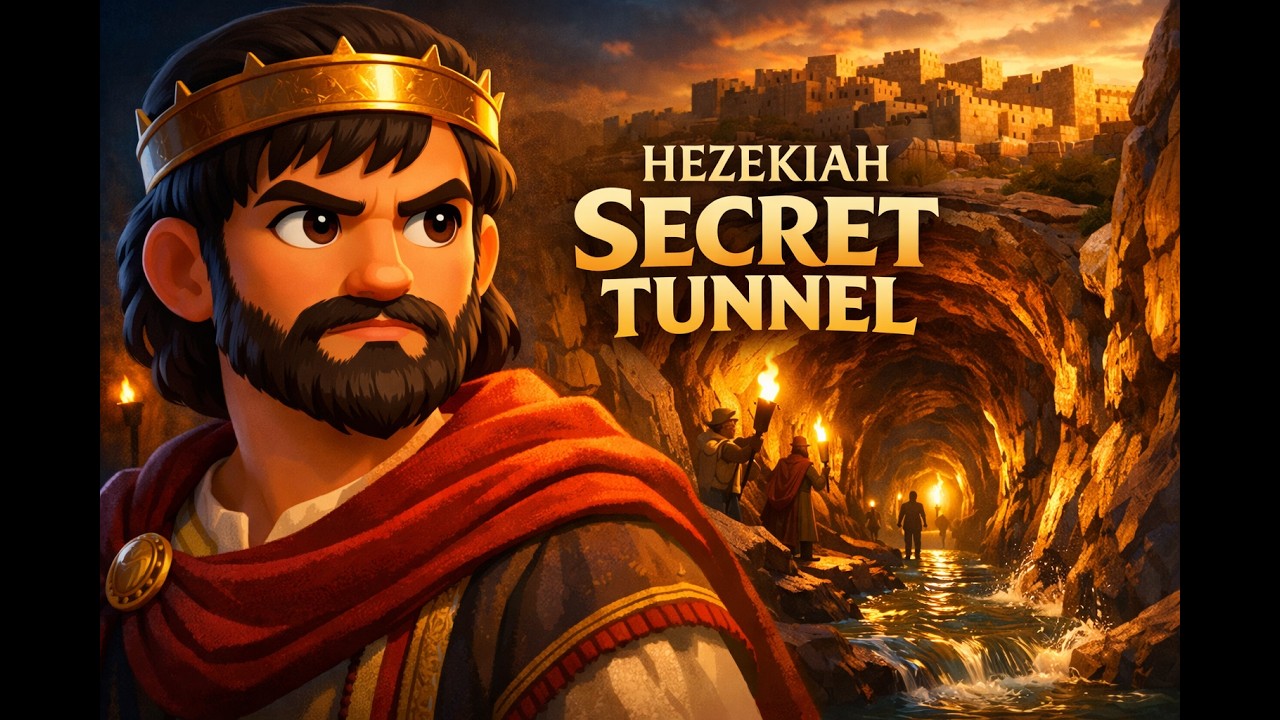 Hezekiah’s Tunnel: The Bible’s Most Shocking Engineering Achievement | Animated Bible Story