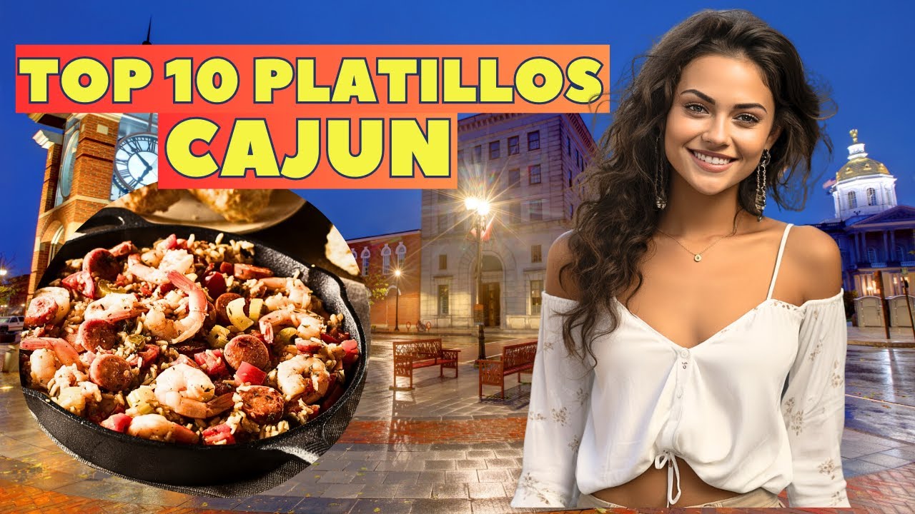 Top 10 platillos Cajún o creole | comida típica de New Orleans 🇺🇸