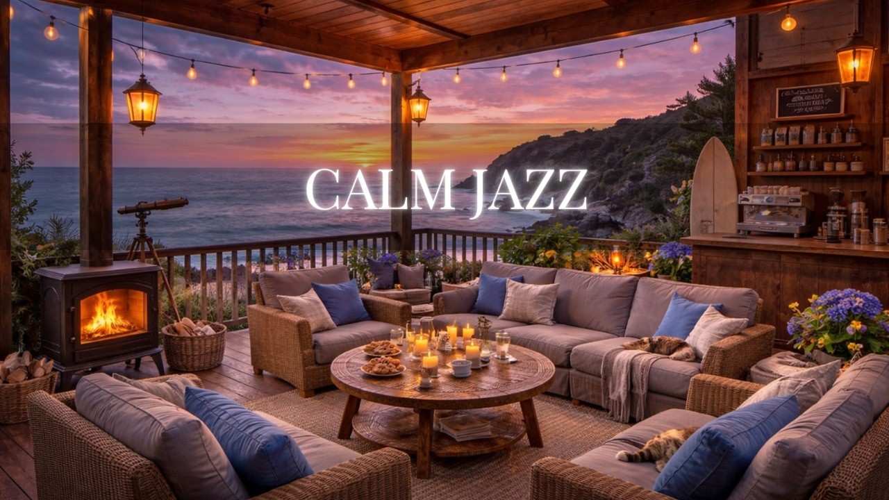 Relaxing Spring Jazz Music  – Calm Piano Ambience for Study & Relaxation
