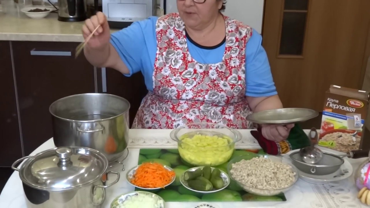 Суп рассольник/маленький секрет