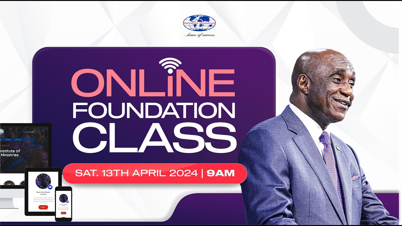 Online Foundation Class | Saturday, 13th April 2024