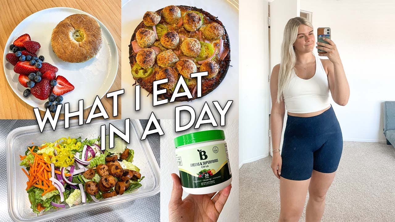 WHAT I EAT IN A DAY in a calorie deficit