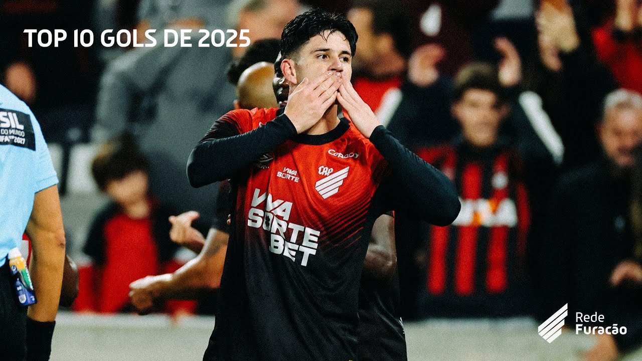TOP 10 GOLS DO ATHLETICO PARANAENSE EM 2025