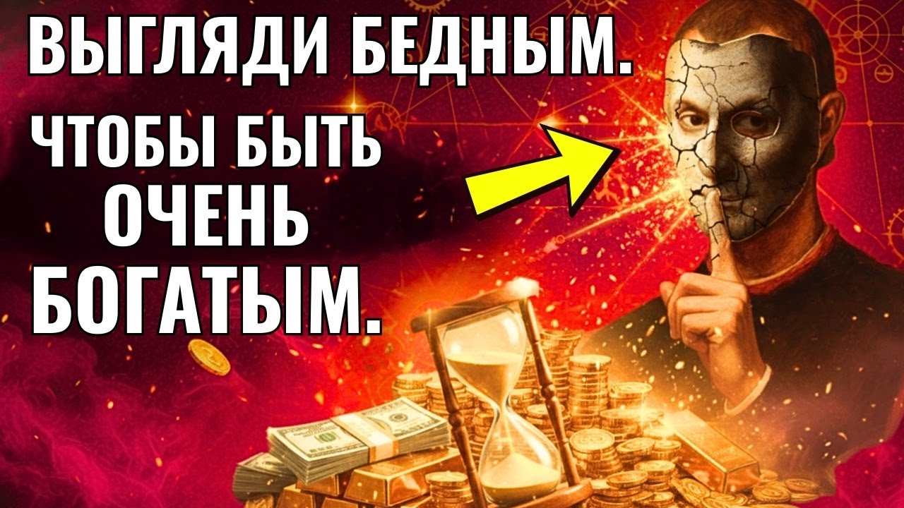 Чтобы Стать ОЧЕНЬ БОГАТЫМ, Нужно Выглядеть Бедным — Парадокс Богатства по Макиавелли