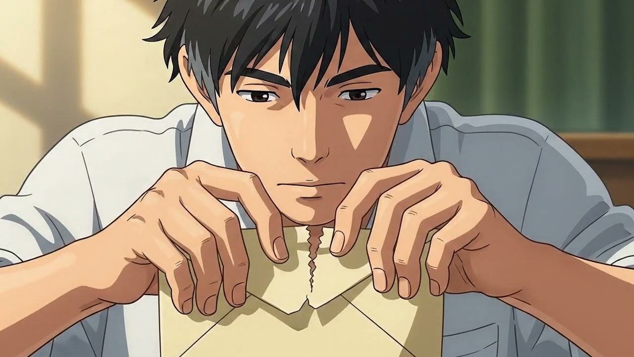 The Last Letter from Father - Ghibli Worls Style