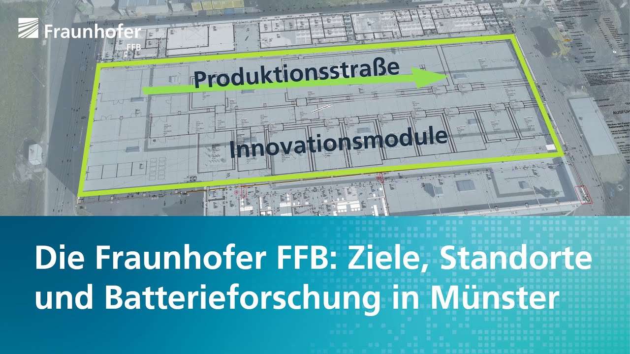 Fraunhofer FFB: Ziele, Standorte und Batterieforschung in Münster