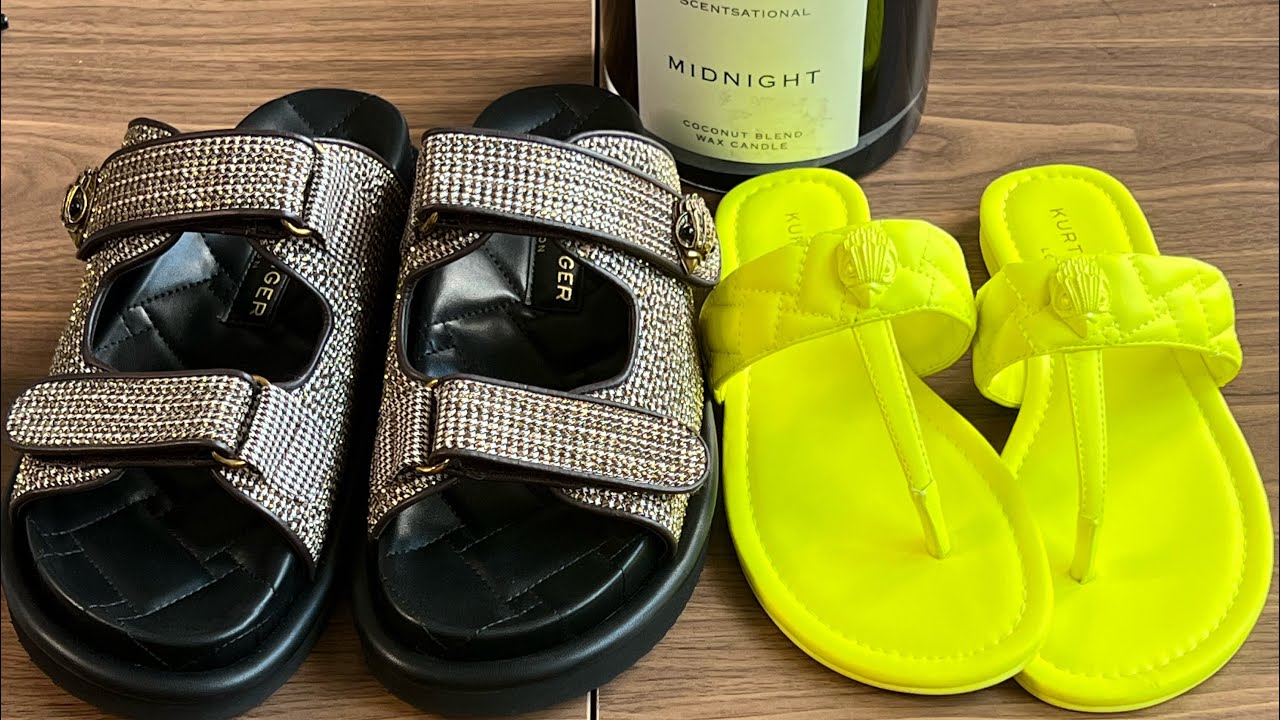 Kurt Geiger Kensington T-Bar Sandal and Orson Sandal