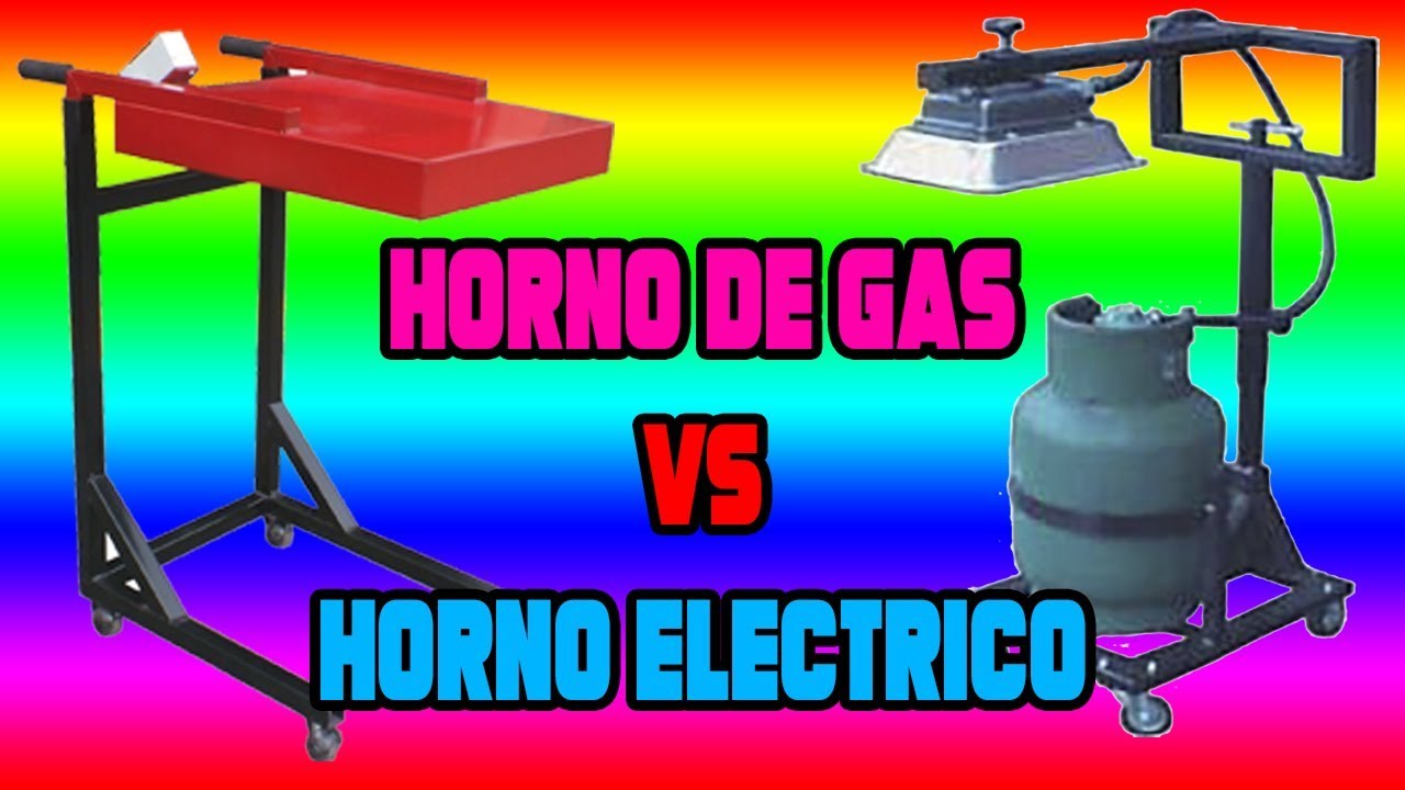 👊 HORNO DE GAS  🆚 HORNO ELÉCTRICO PARA PRESECAR TINTA PLASTISOL ✌️