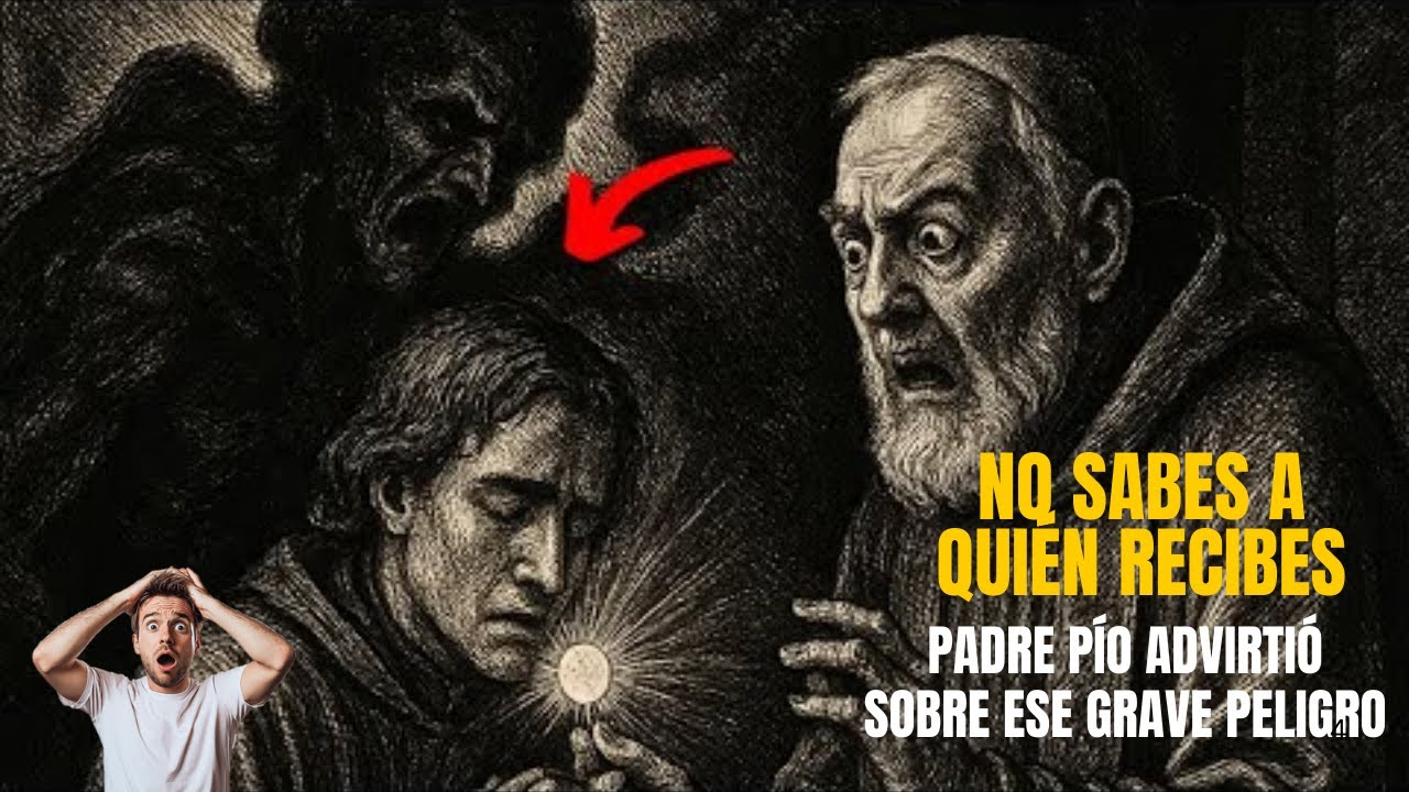 Padre Pío Viu Lo Que Sucede Al Recibir La Comunión En Pecado Mortal