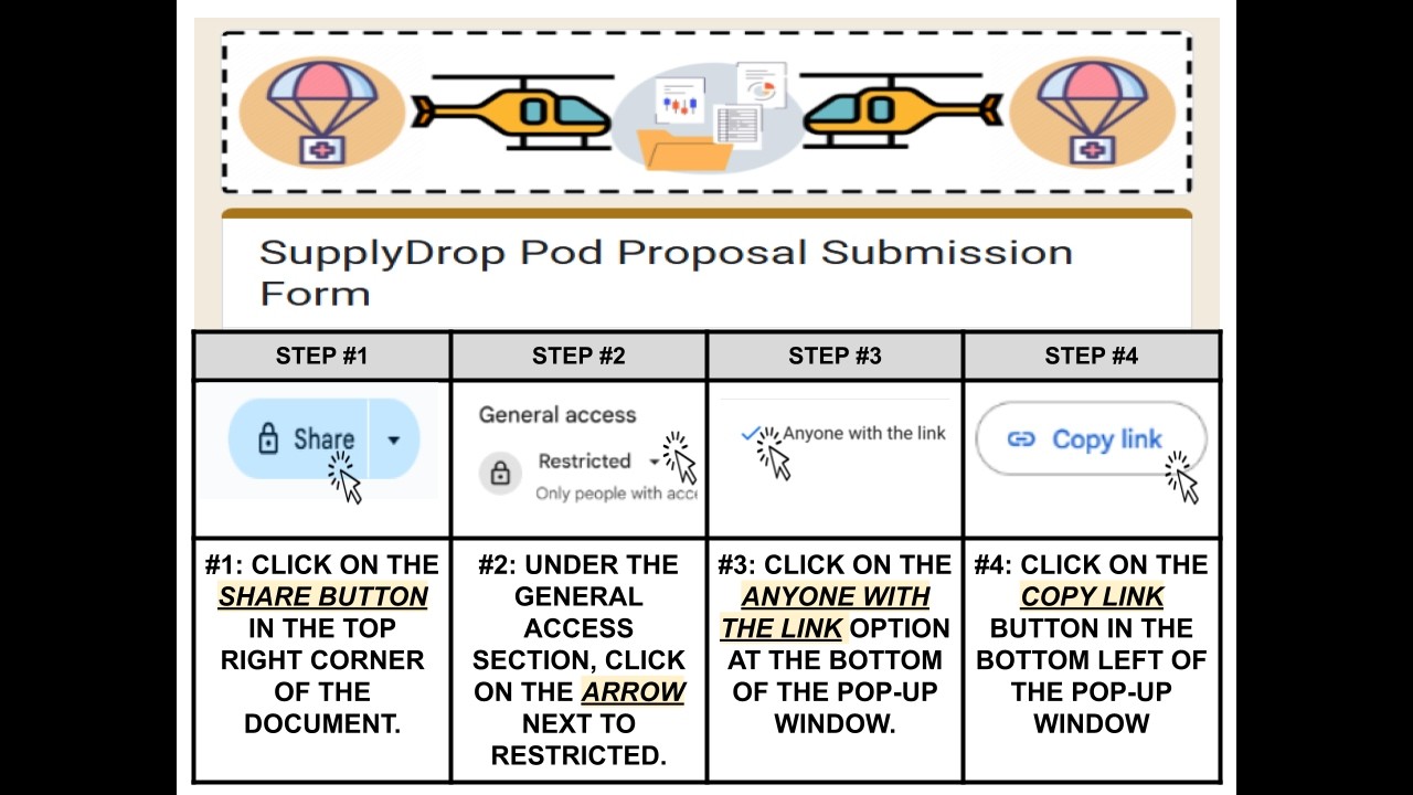 GUIDE VIDEO: FInal Proposal & Proposal Submission
