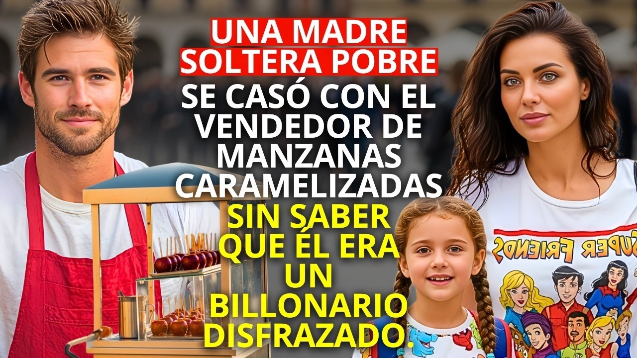 MADRE SOLTERA POBRE se casó con el VENDEDOR de MANZANAS, sin saber que él era BILLONARIO DISFRAZADO