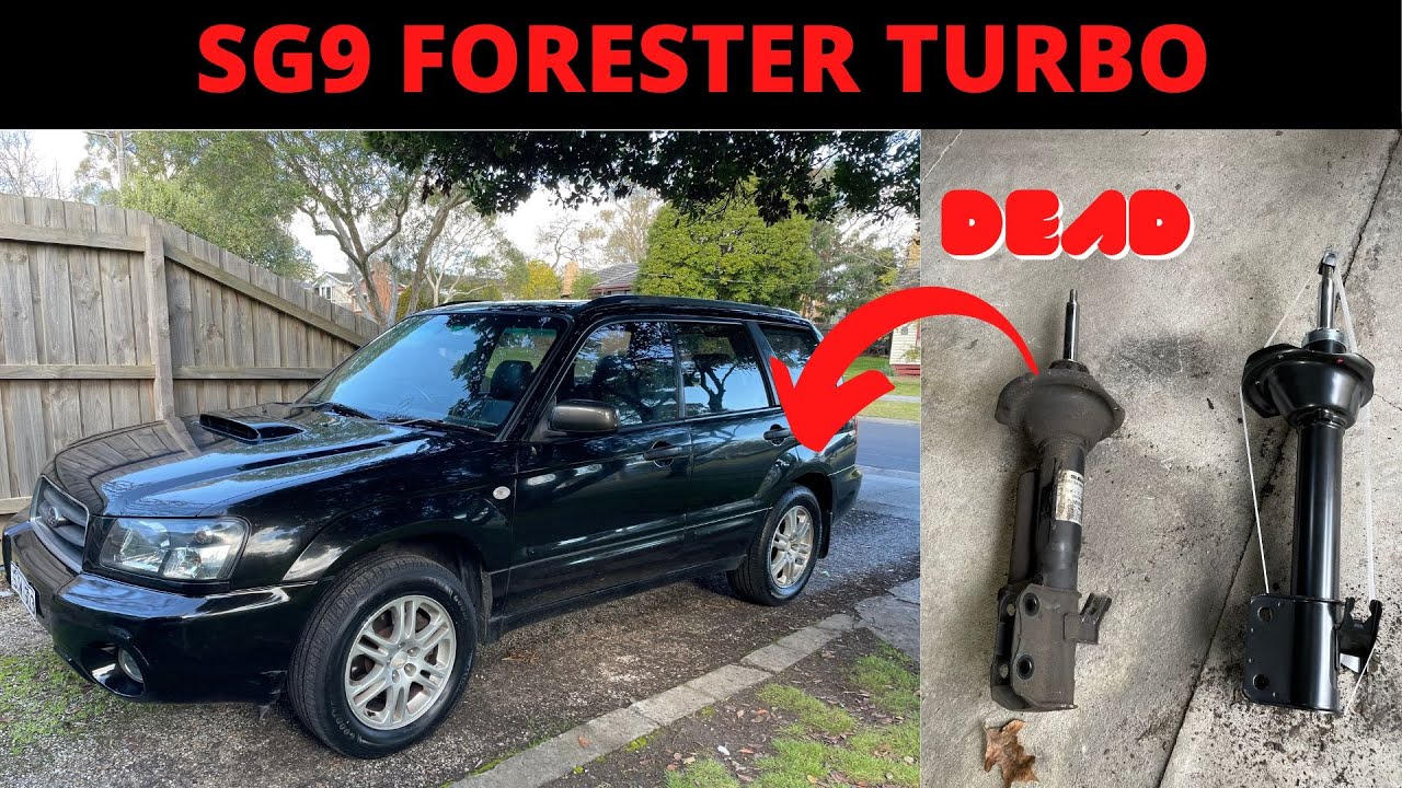 Subaru Forester XT // Swapping the Blown Self Levelling Struts Out