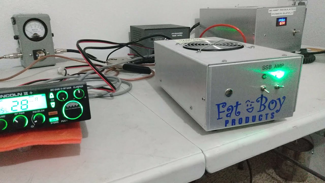 4 pill Fatboy HG2879C Biased with SSB, Tested with a Lincoln II