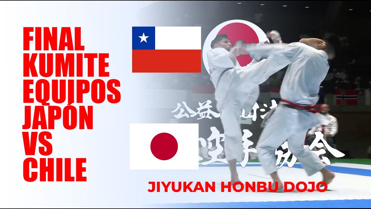 Final Team Kumite | Chile vs Japón | Funakoshi Gichin Cup 16th Karate World Championship Tournament