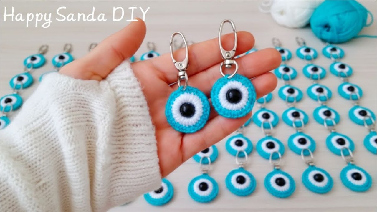 I Make 100 of Them a day and SELL Them All - I'm Sharing an Idea for Making Money From Yarn Keychain
