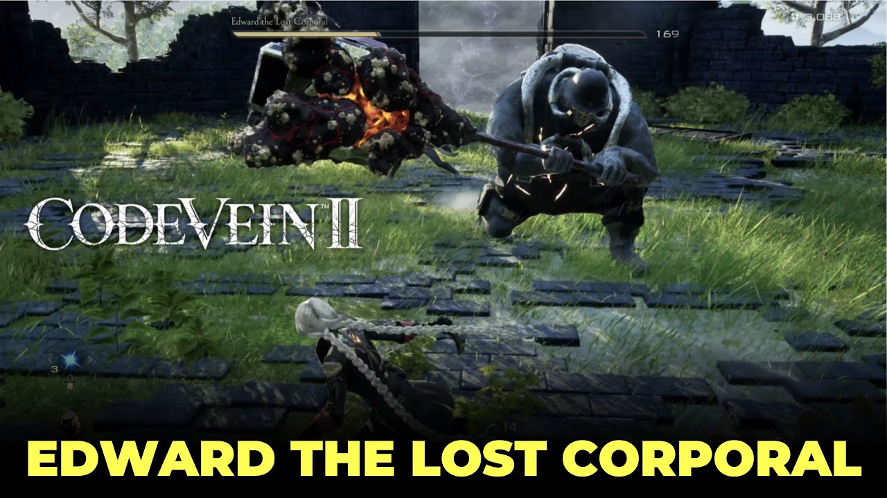 Edward the Lost Corporal Boss Fight | Code Vein II