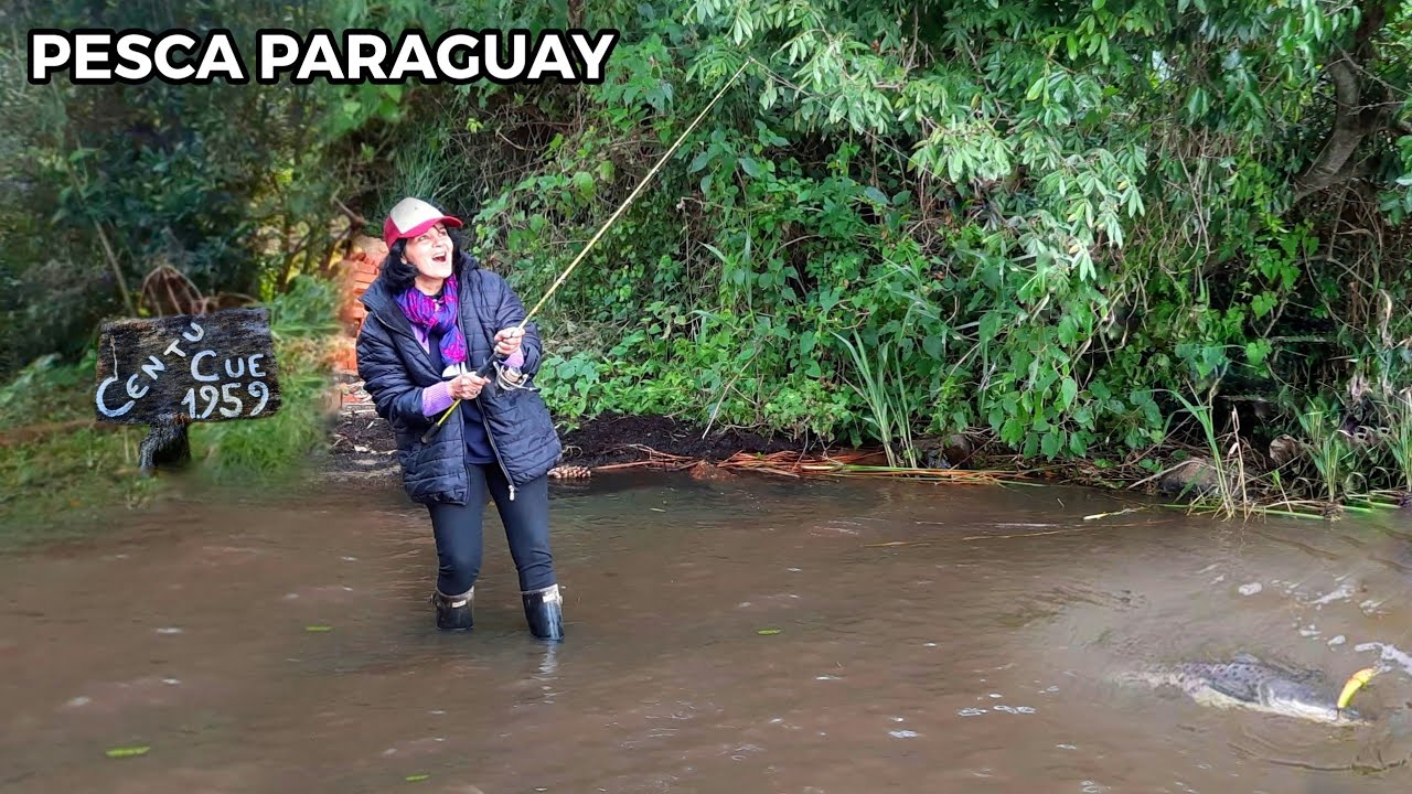 PESCA EN VILLA FLORIDA, Camping Centu Cu&eacute;, Pesca en Paraguay.