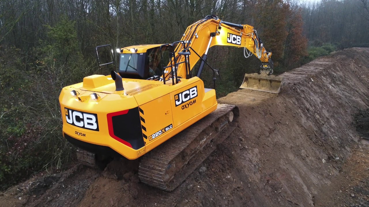 Démo Pelle sur chenilles JCB 220X