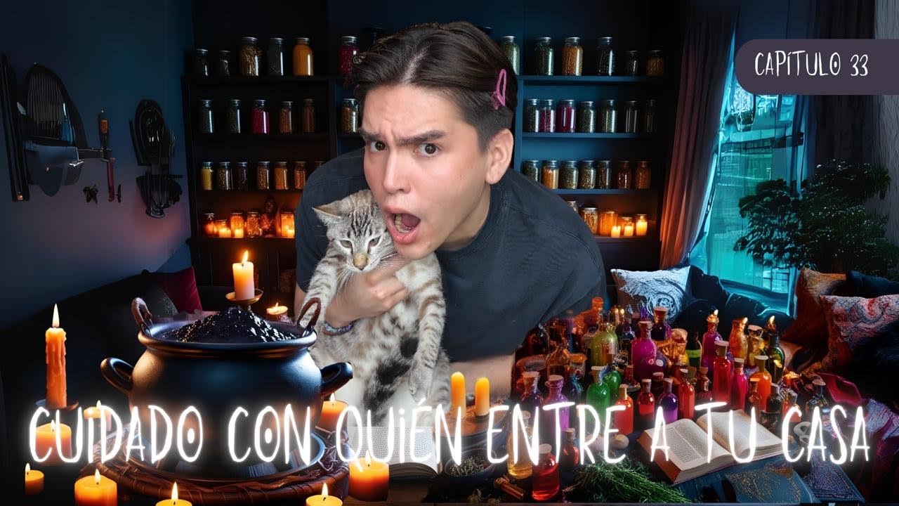 EP.33 BRUJERIA OTRA VEZ PORQUE ESTOY SOLA Y ME DA MIEDO 💋💋💋!!