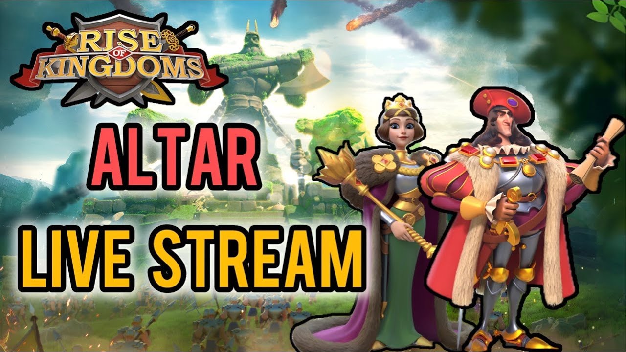 LIVE! Mr Siege fighting in Altar if Darkness Rise of Kingdoms Ranged Combat #rok