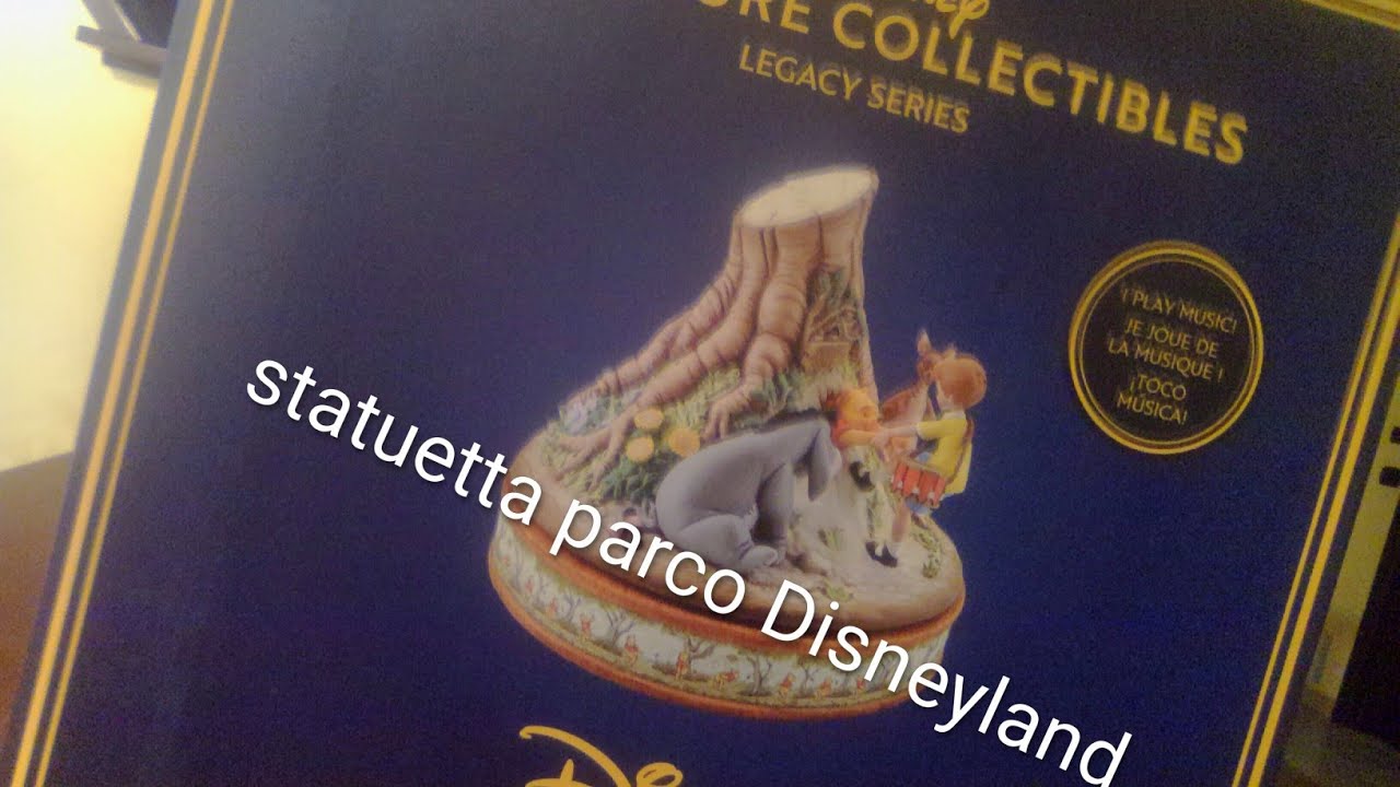 Statuetta Winnie the Pooh parco Disneyland 🥰