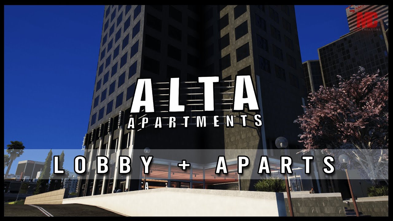 Alta Street Lobby + Luxury Apartments | FIVEM | MLO | GTAV