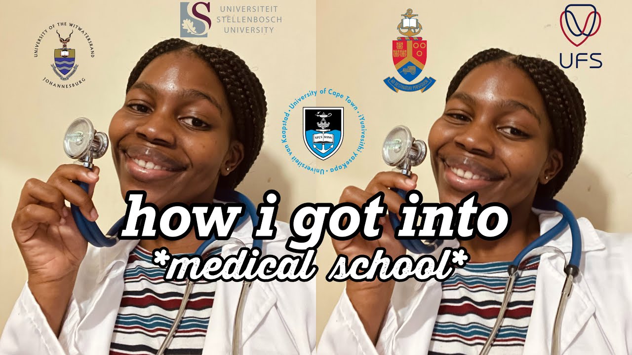 How I Got Into Medical School in South Africa || Stellenbosch University