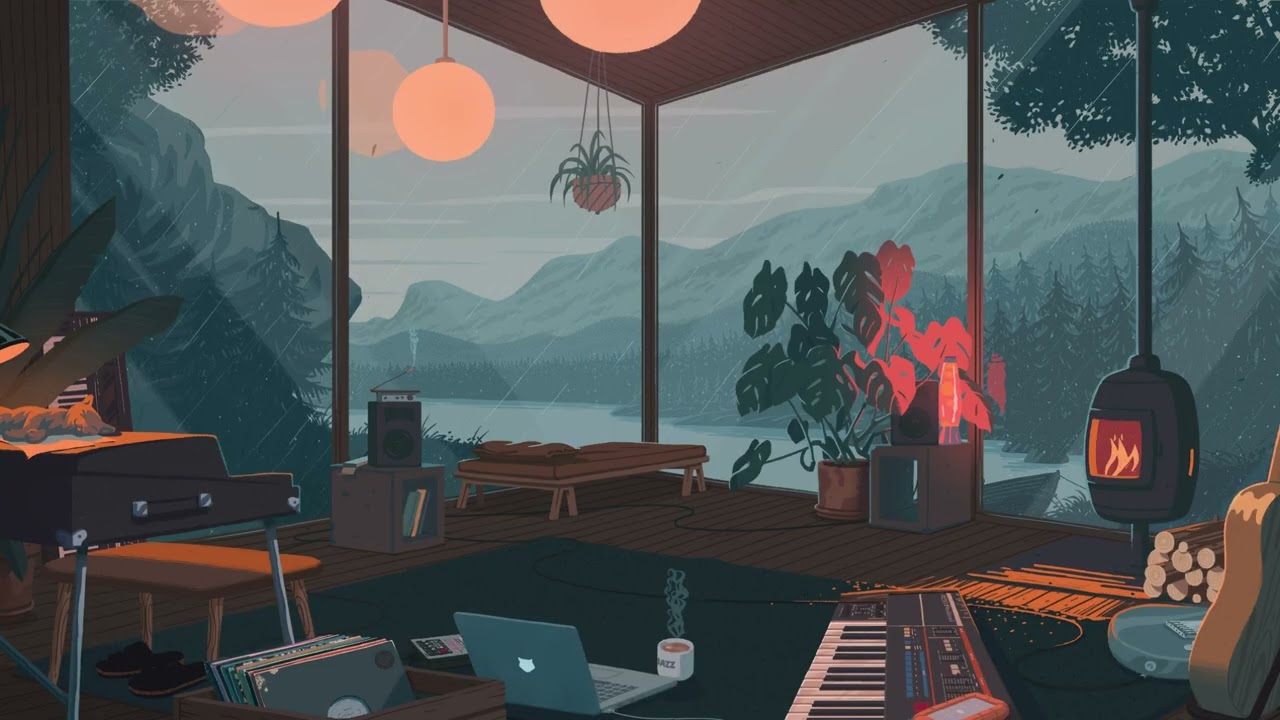 Rainy Night Lofi Chill  3-Minute Relaxing Study & FocusMix part 2 #Lofi#relaxingmusic #lofimood