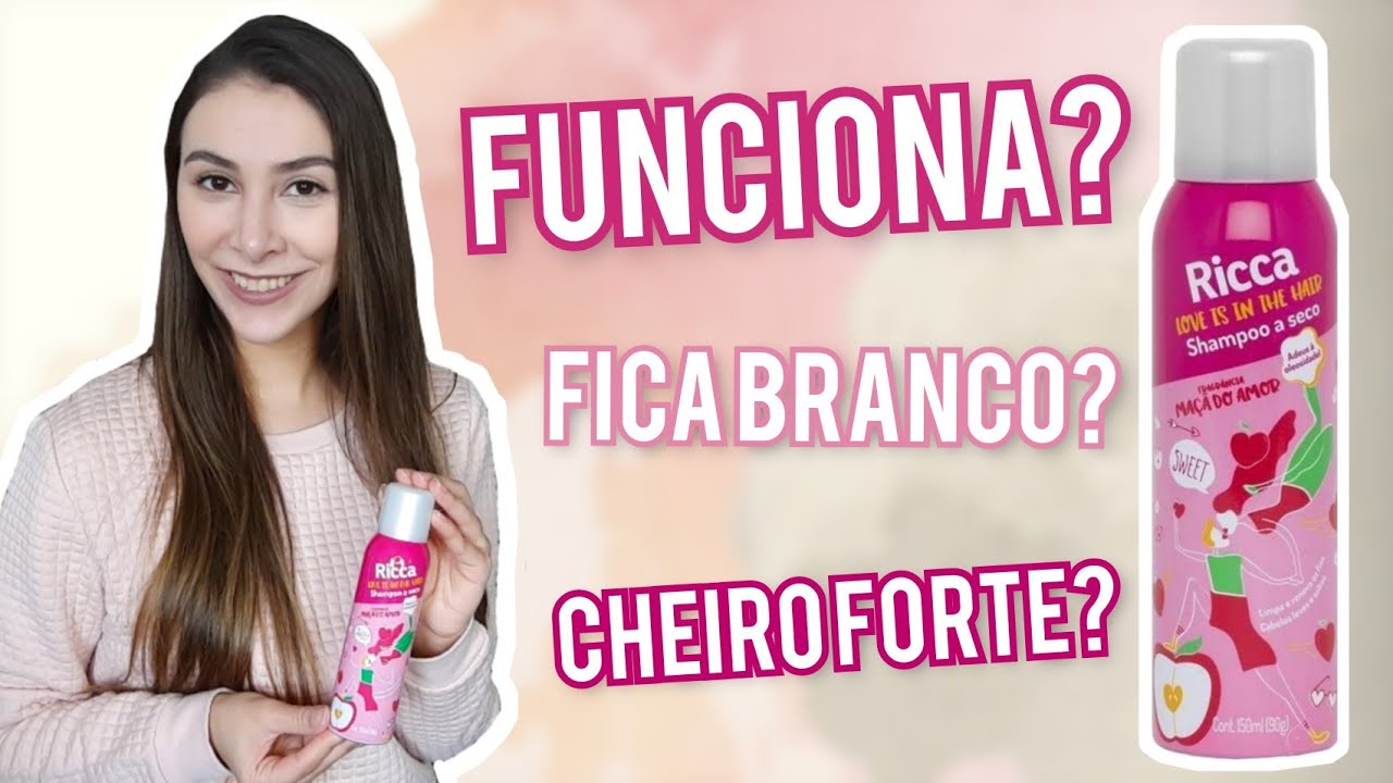 TESTANDO O SHAMPOO A SECO RICCA - Isabela Martin