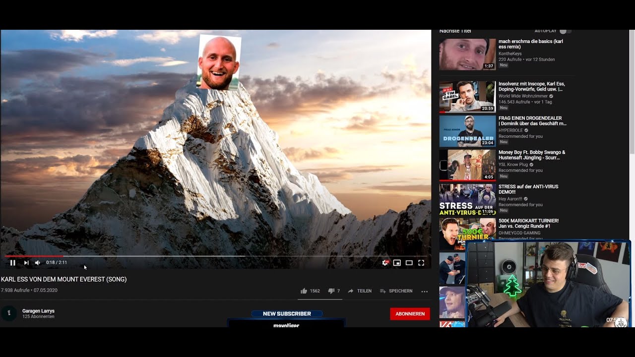 Papaplatte REAGIERT auf KARL ESS SONG 😂