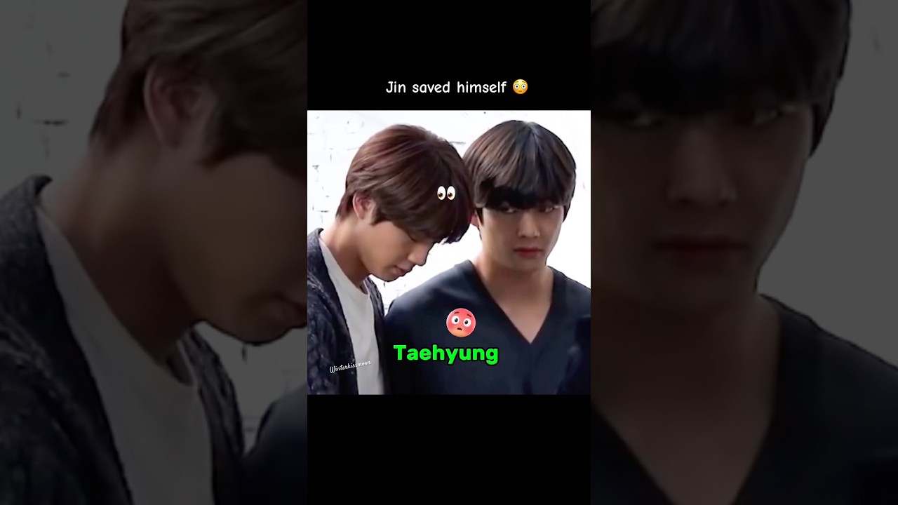 Jin saved himself 