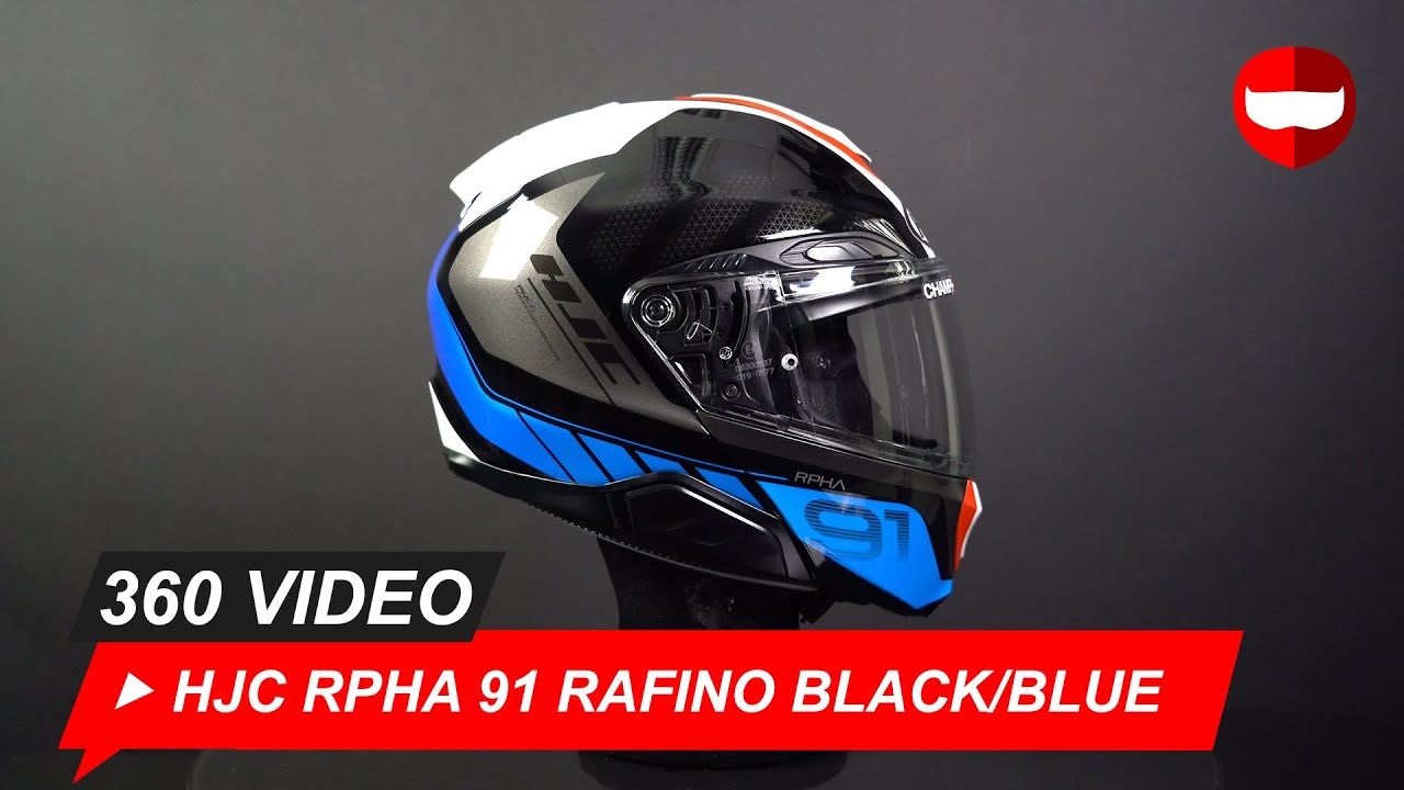 HJC RPHA 91 Rafino Black Blue - Showcase