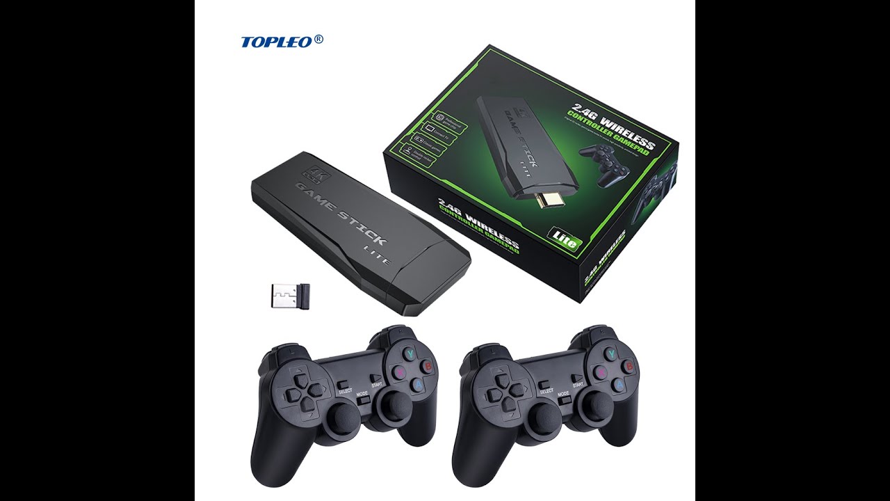 wholesale video game consoles tv 64/128 bit 10000 game console video 4k game stick