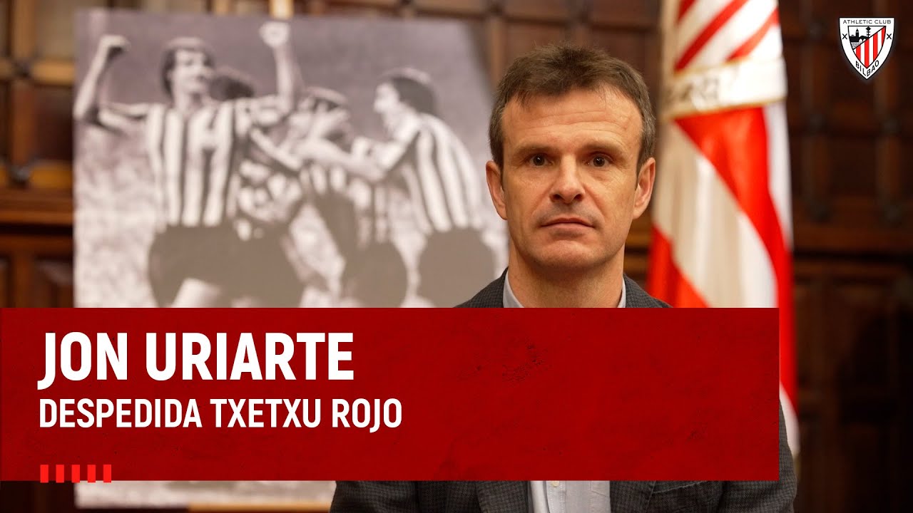 Jon Uriarte I Desdedida Txetxu Rojo