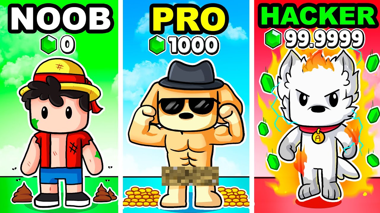 ¡PASAMOS de NOOB a PRO a HACKER en STUMBLE GUYS! 😂🔥 con SOYDANY y RAMCORE