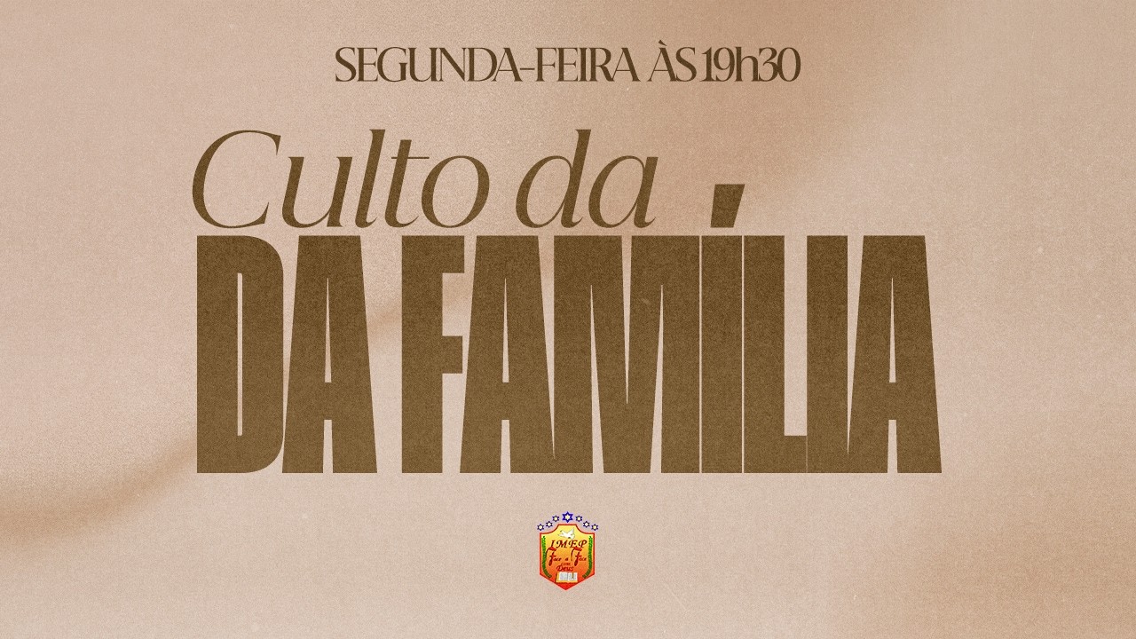 Culto da FAMÍLIA (com PR. Mano & Heraclito Pontes) | IMEP - Segunda-feira (09-02-2025)