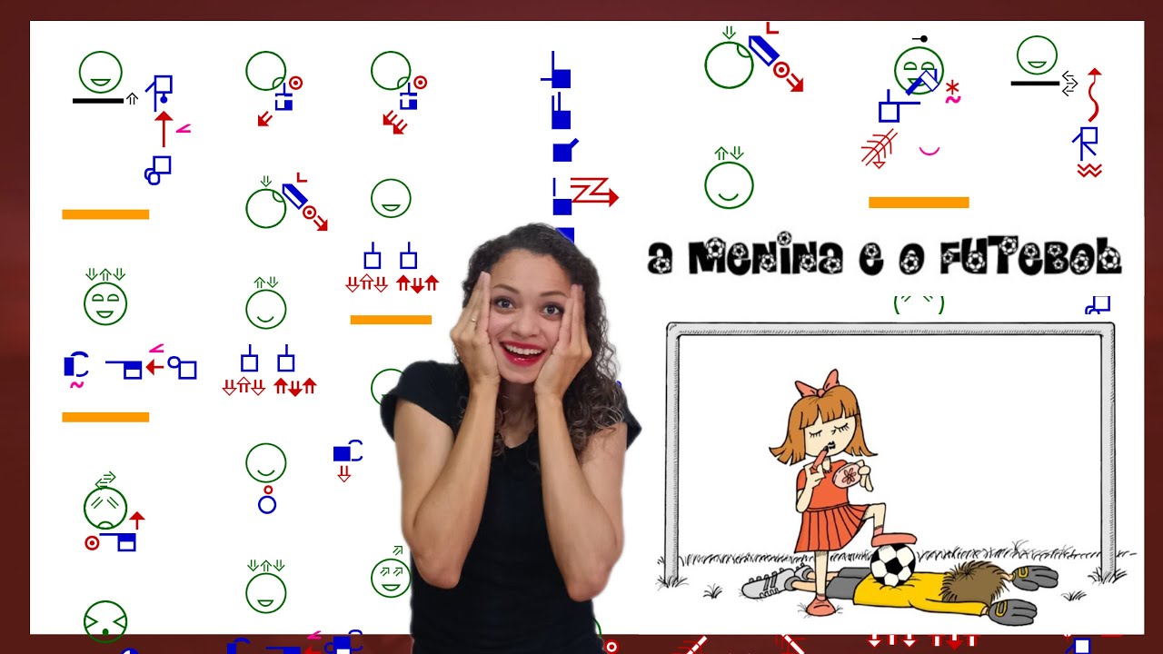 Poema em Libras: A Menina e o Futebol de @FlavioColombini