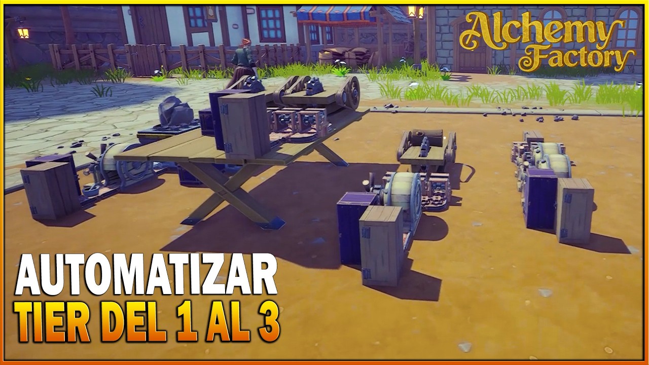 ✨ TIER 1 AL 3 en Alchemy Factory | Automatización FÁCIL y RÁPIDA