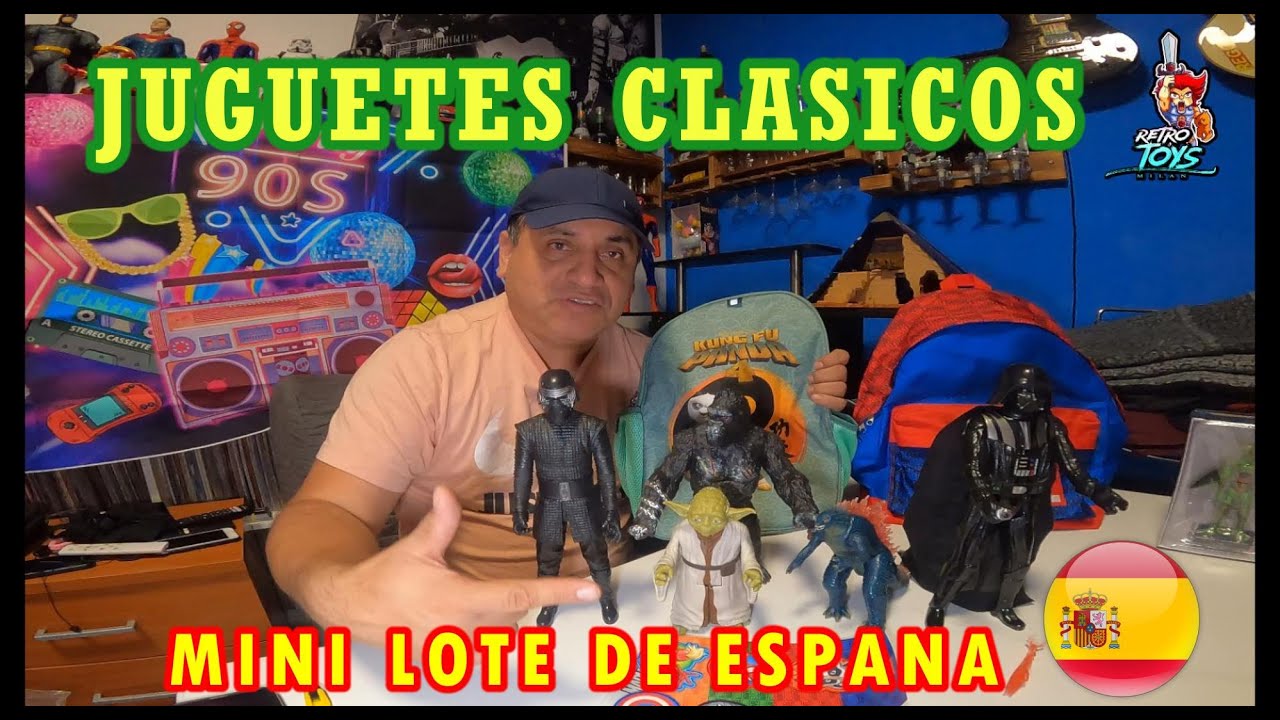 JUGUETES CLASICOS RETROS lote de espana Abriendo juguetes CAP 9 milan -italia #mejoresjuguetes