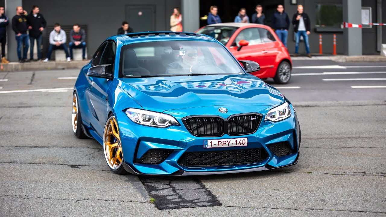 BMW M2 Competition - Burnouts, Revs & Accelerations !