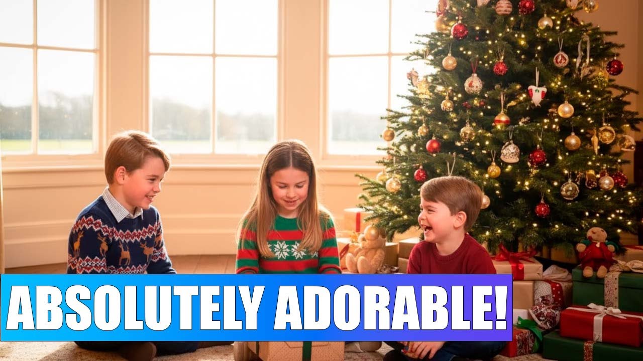 ABSOLUTELY ADORABLE! PRINCESS CHARLOTTE AND PRINCE LOUIS CHARM FANS AT SANDRINGHAM!