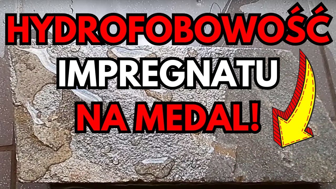 WODNY TEST HYDROFOBOWOŚCI IMPREGNATU STON'S LACQUE K 💦 ☔️