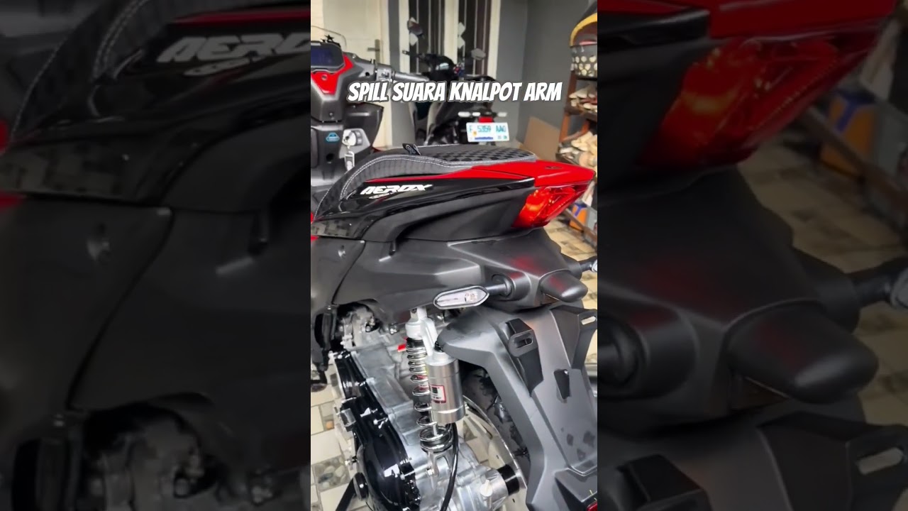 suara knalpot arm aerox alpha #knalpotracing #nusantara #aerox