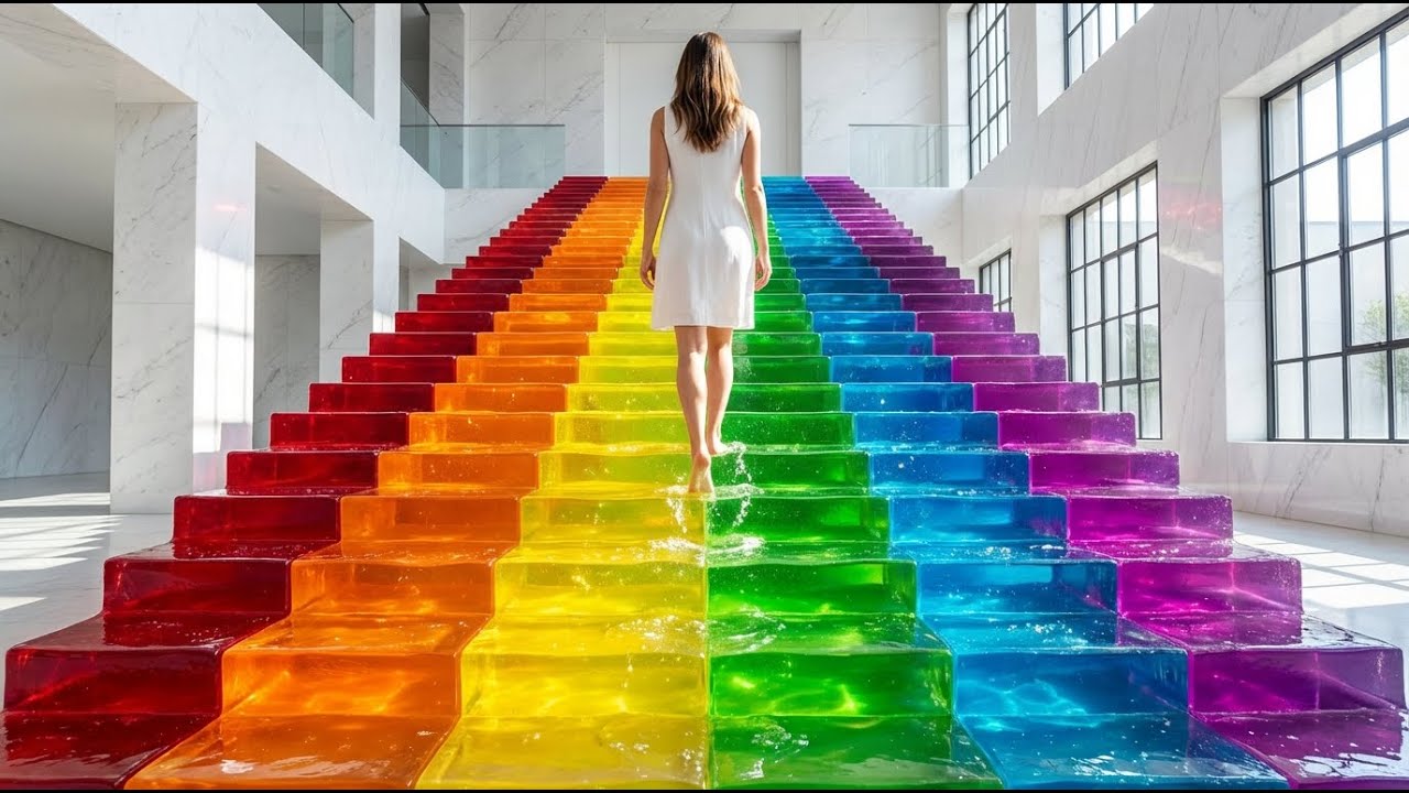 Which Candy Stairs Would You Choose? 🤸🏻‍♂️🏢 | Skippi AI ASMR
