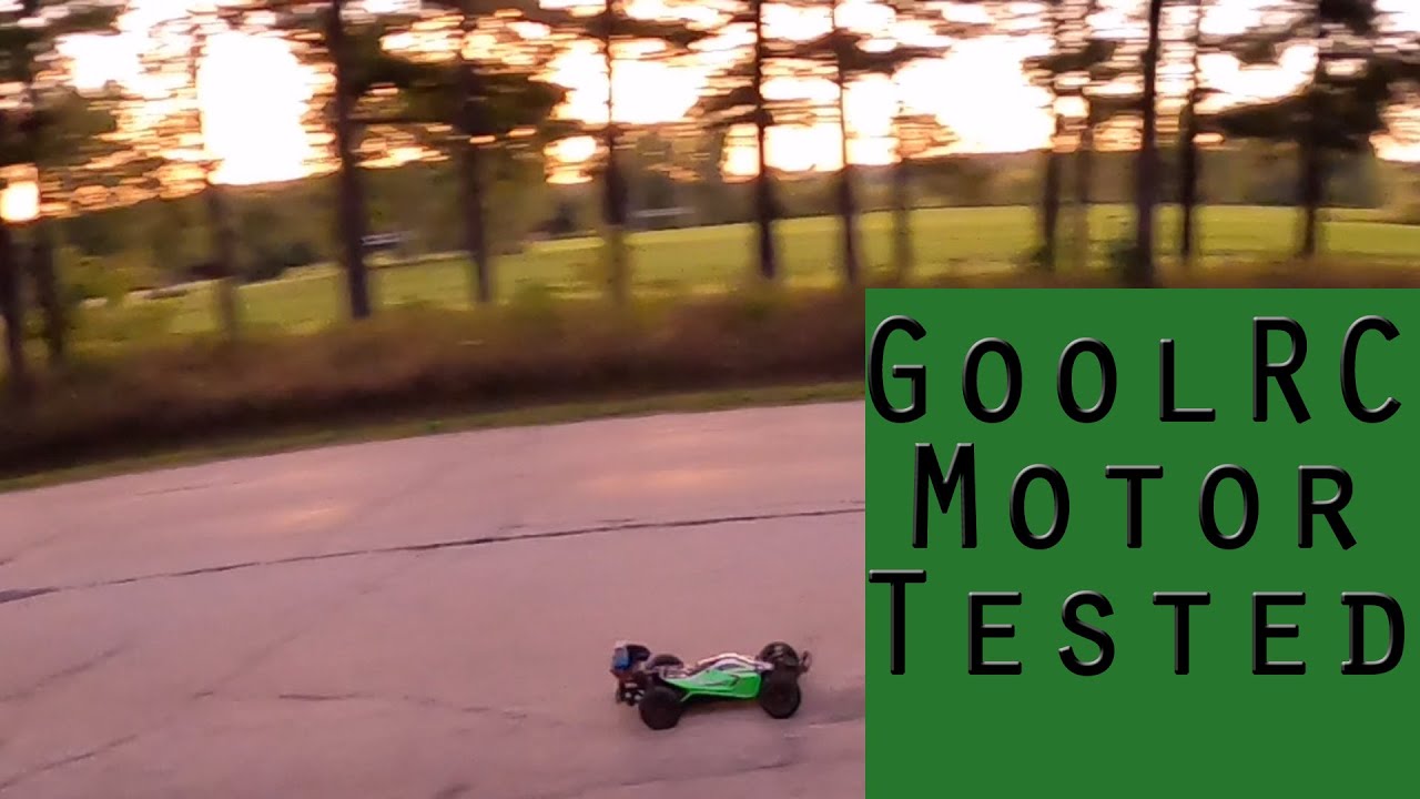 GoolRC 3660 3800kv Motor speed test in the Typhon 2s