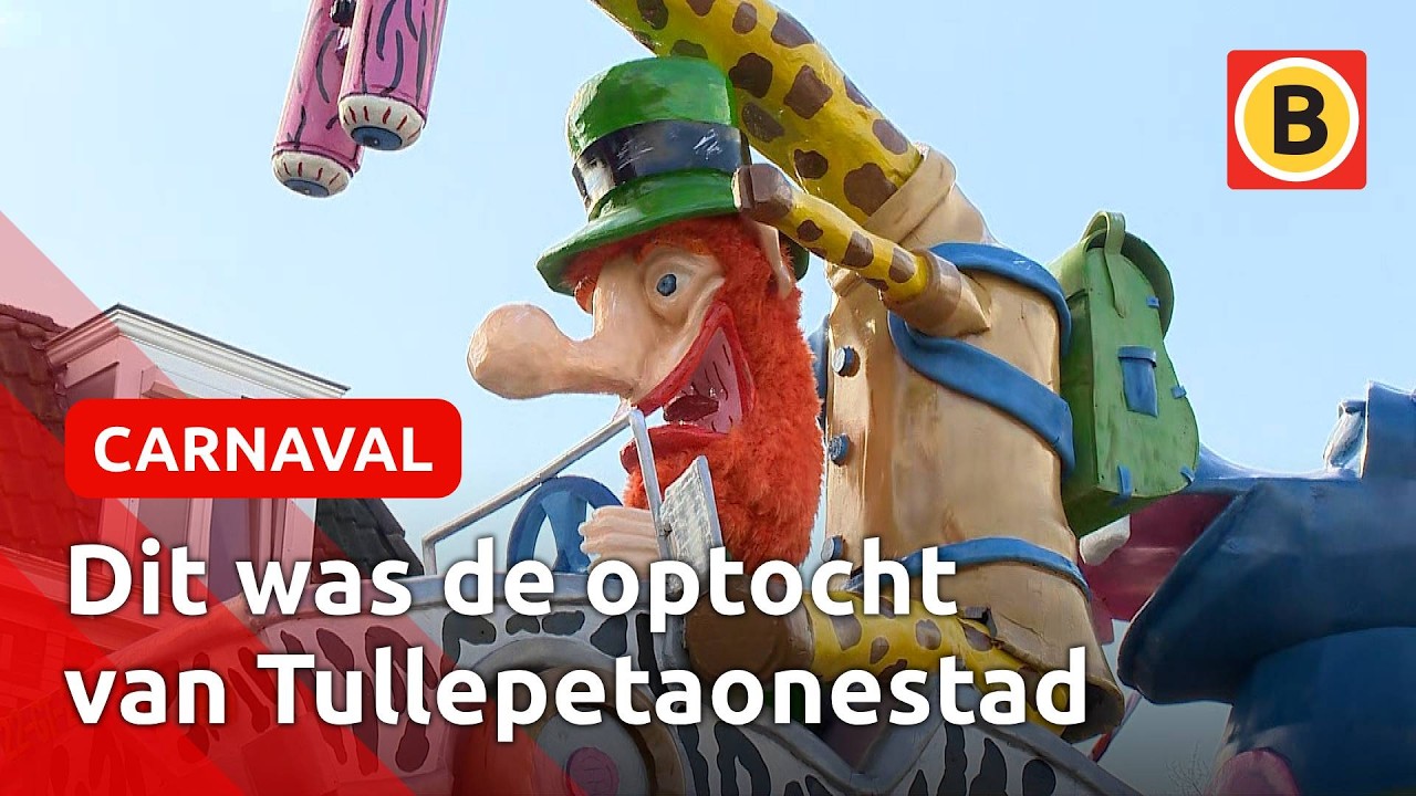 Geniet van de optocht uit Tullepetaonestad | Omroep Brabant